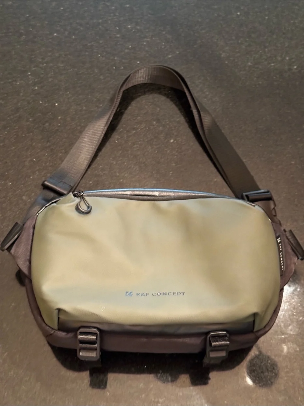 Olive Green Camera bag/ Messenger Sling Bag for Men
